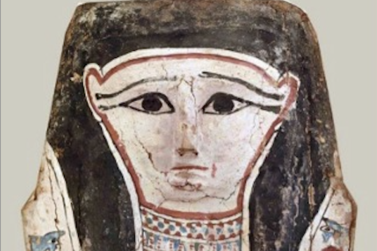 Top portion of a Traditional Style Mummy, early Ptolemaic period