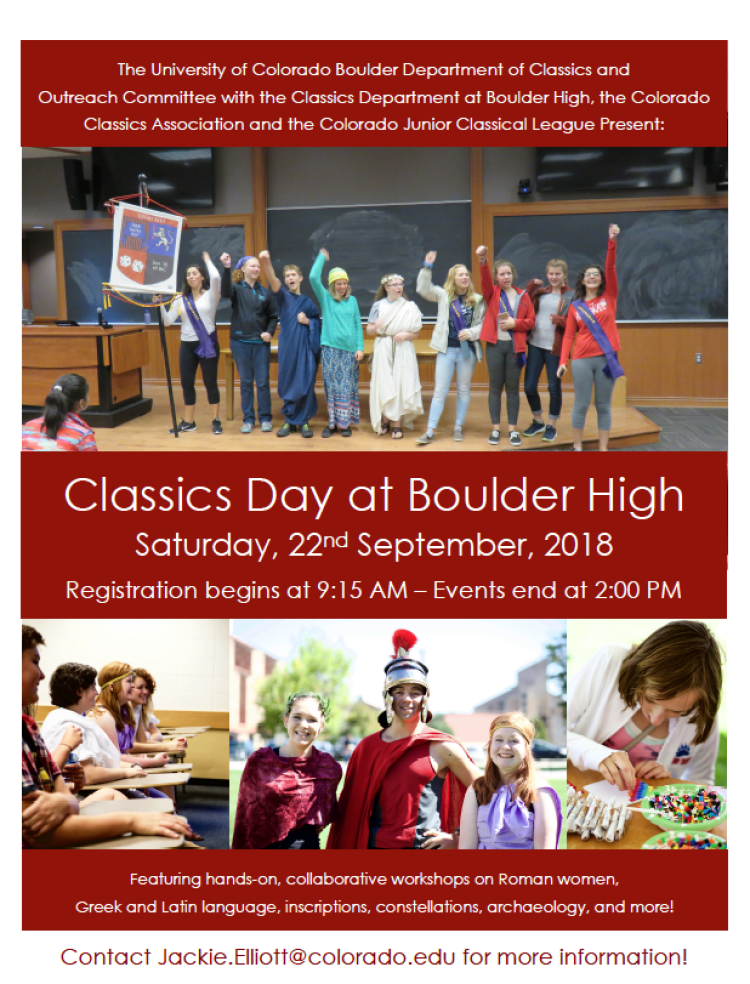 Classics Day poster