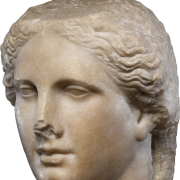 A portrait of a Macedonian queen