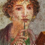 Affresco painting of Greek woman called Cosiddetta Sappho