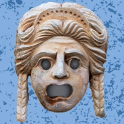 Picture of Greek stone mask