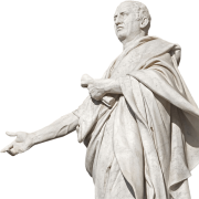 statue of cicero, Augurmm, CC BY-SA 4.0 <https://creativecommons.org/licenses/by-sa/4.0>, via Wikimedia Commons