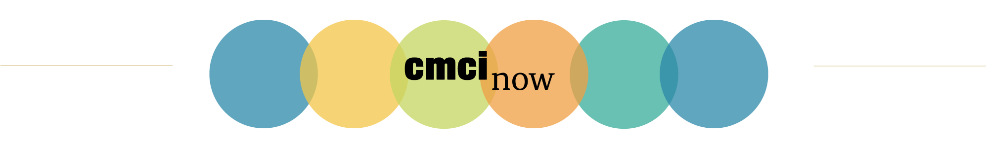 cmci now header with circles