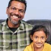 Harsha and daughter