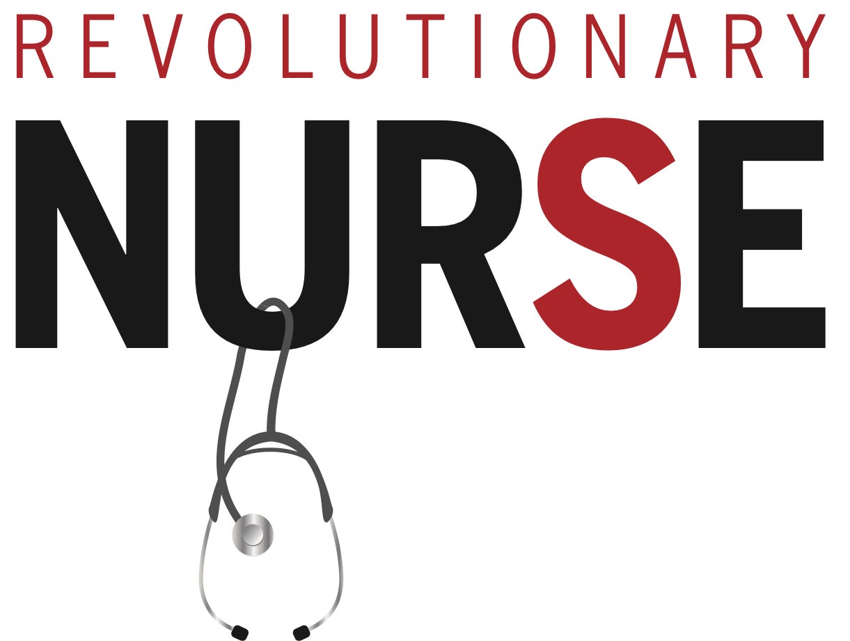 Revolutionary nurse graphic