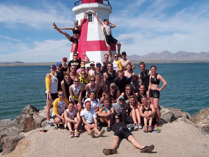 triathlete team at havasu