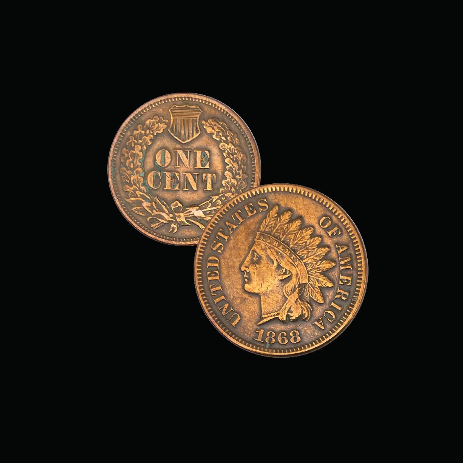 1868 Indian Head Penny (U.S.)