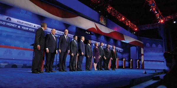 Contenders for the Republican nomination for president prepare for debate