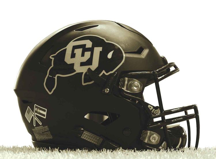 colorado football helmet