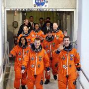 Kalpana Chawla and her NASA crew