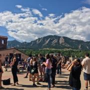 flatirons from roof of the umc