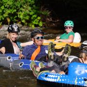 Tube to Work Day in Boulder 