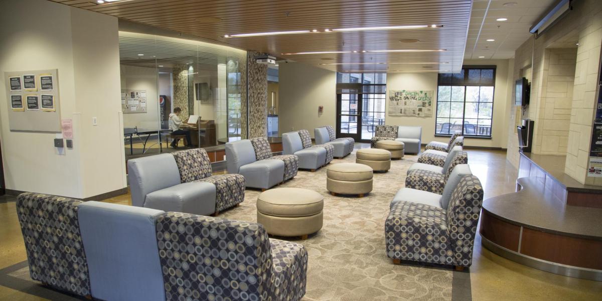 Williams Village North lounge interior