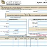 Image of payment authorization form