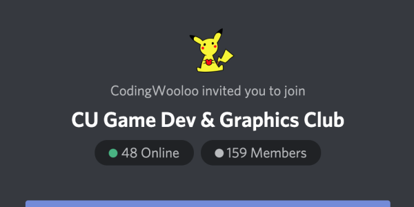 cs game development and graphics club discord