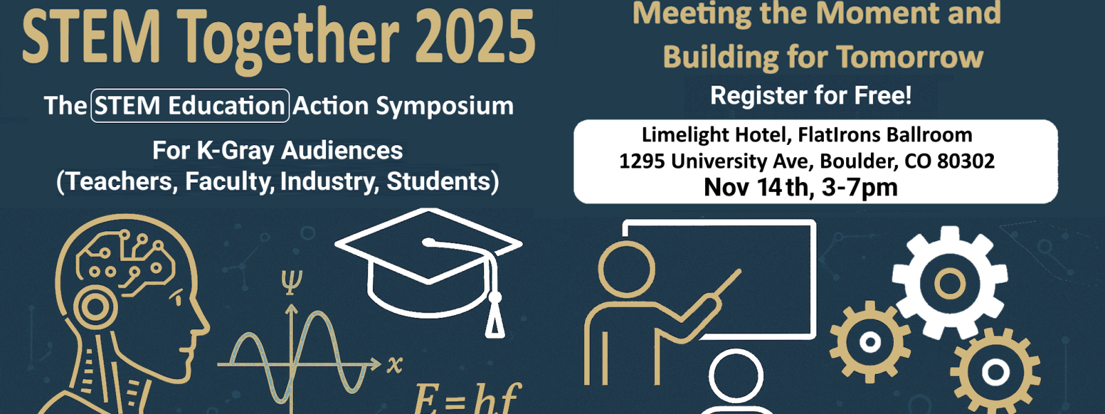 Flyer for CSL STEM Together 2025 Symposium