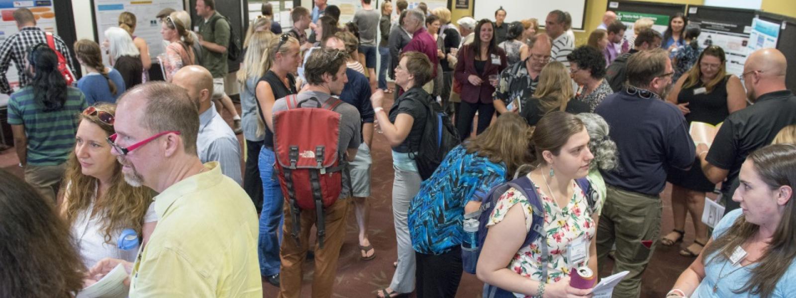 Posters and presenters at CSL STEM Symposium, 2015