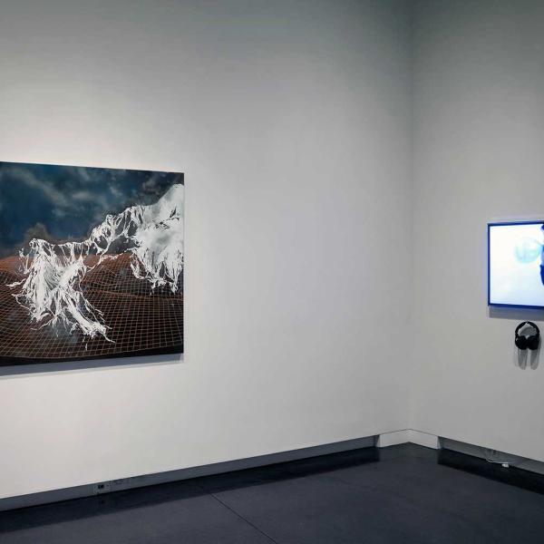 Installation view of the Anonymous exhibition