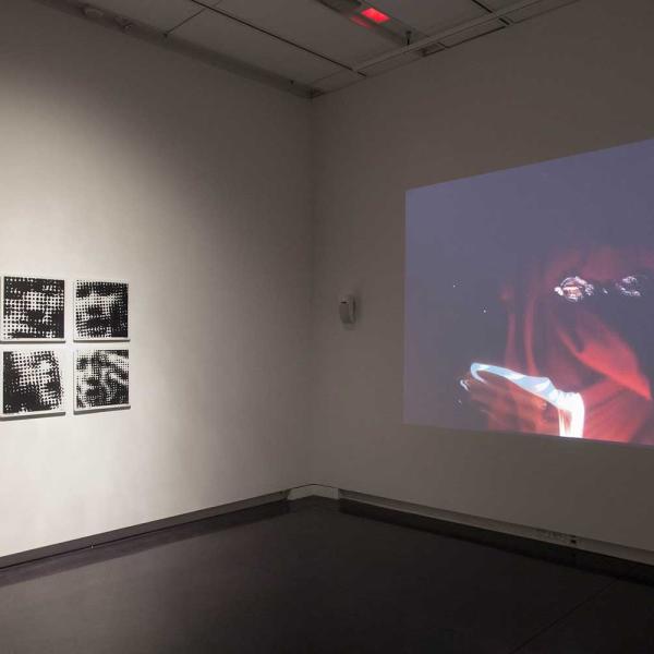 Installation view of the Anonymous exhibition