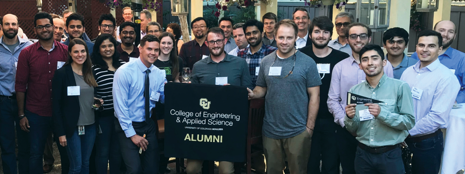 CU Engineering Alumni group photo