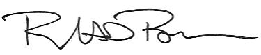 Robert D. Braun signature