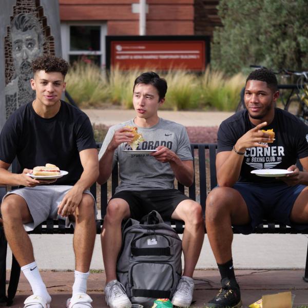 STudents at CU Boulder