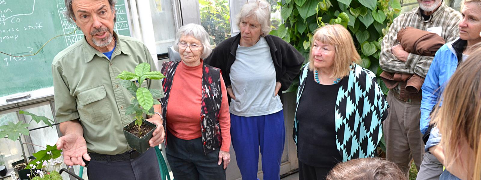 Adults at the CU Greenhouse