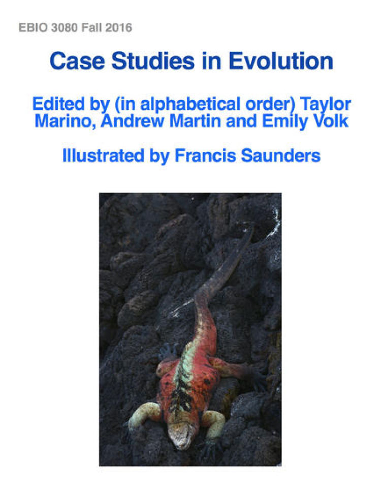 case study about evolutionary biology