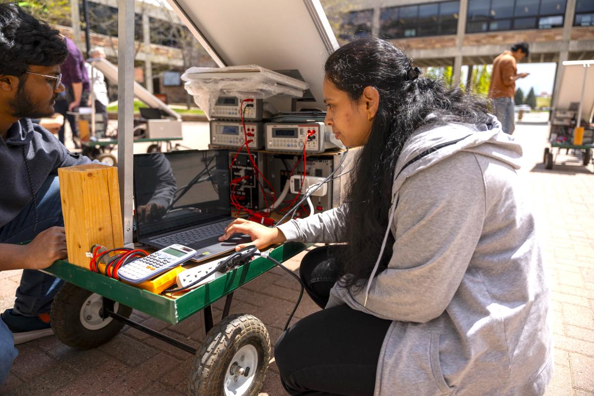 power electronics graduate students