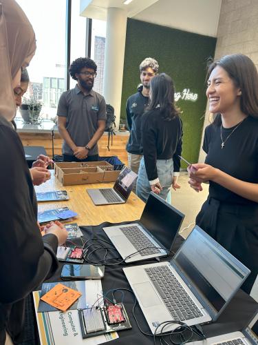 ECEE Science Fair 2025 Stephanie Torres Volunteer