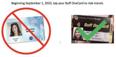 Buff OneCard is now your transit pass