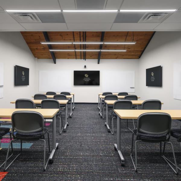 Classroom in Fleming building 