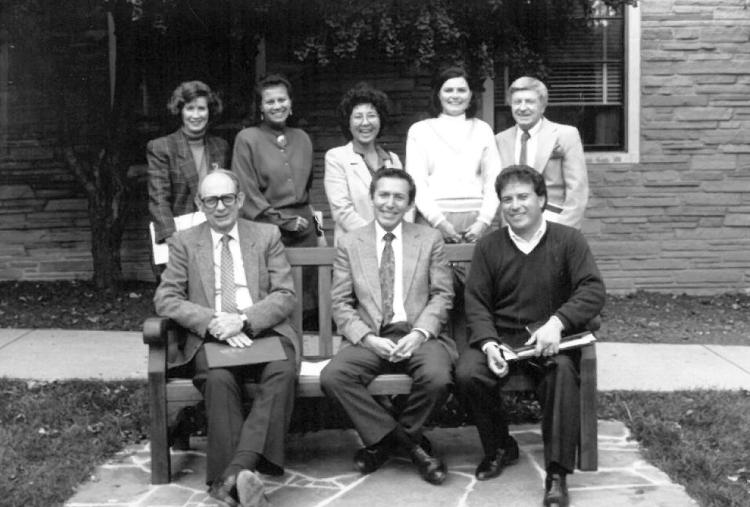 Leonard Baca and early staff on BUENO Center