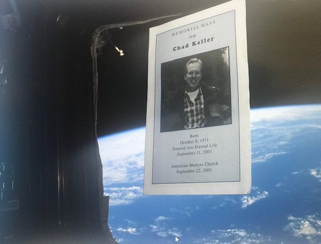 A memorial to Chad abort the International Space Station.