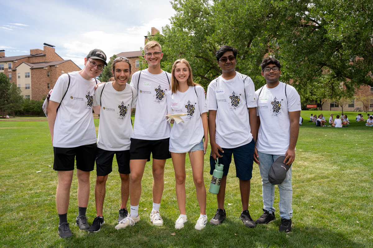 Engineering Connections students at Williams Village