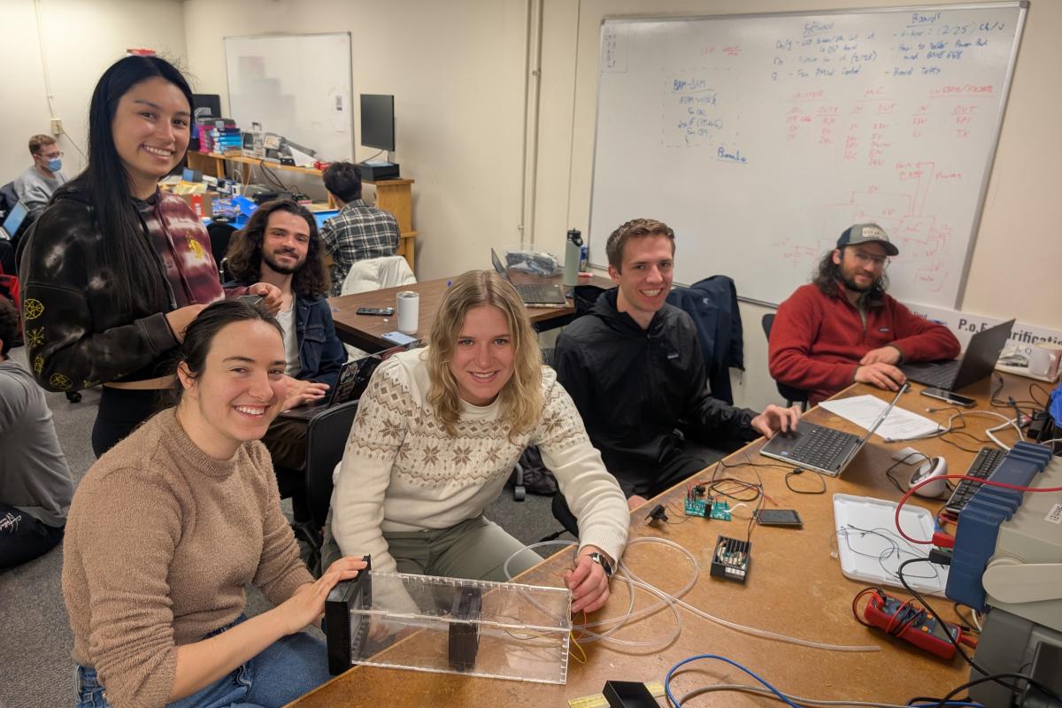 Wired & Tired 2025 ECEE capstone team