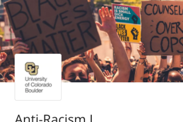 Course: Anti-Racism I: an intro to the topic of race and racism in the U.S.