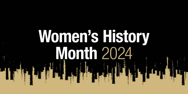 Women's history month header