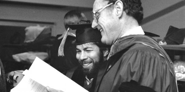 Steve Wozniak with Dean Richard Seabass