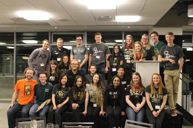 CU and CSU volunteers who organized the leadership summit.