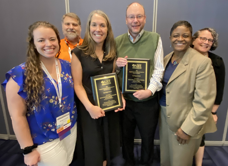 CU Engineering researchers win Best Paper at the ASEE Annual Conference