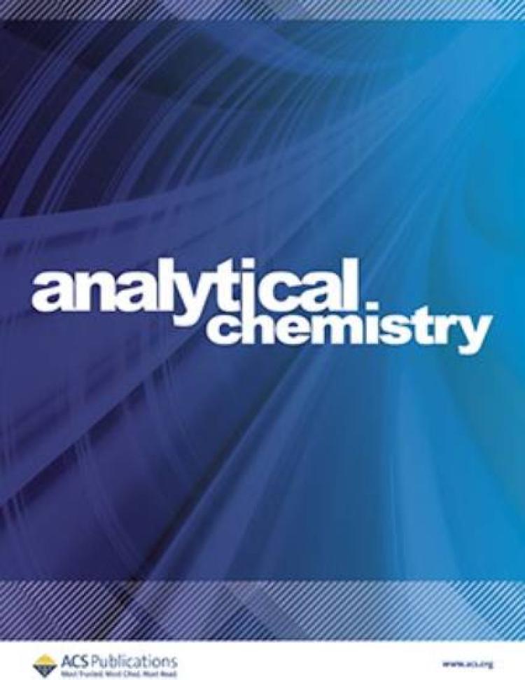 Cover of analytical chemistry journal