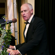 Doug speaks at the 2019 DEAA banquet