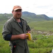 Michael Gooseff in the field