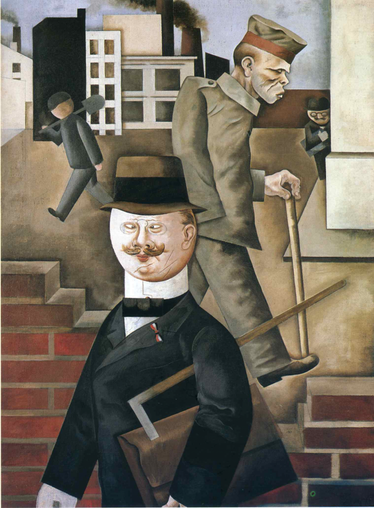 "The Gray Day" by George Grosz (1921)