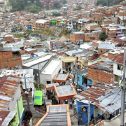 Comuna 8, Medellín, Colombia. Photo by Kate Mytty.