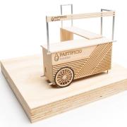 Pastificio mobile pasta cart