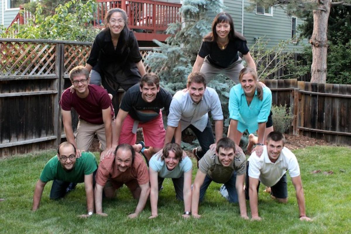 Group pyramid, July 2013