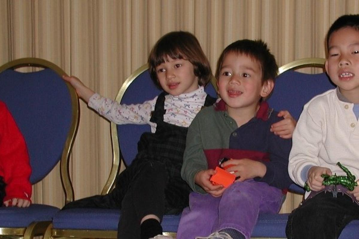 Little cousins, take 2, in Las Vegas (Dec. 2002).
