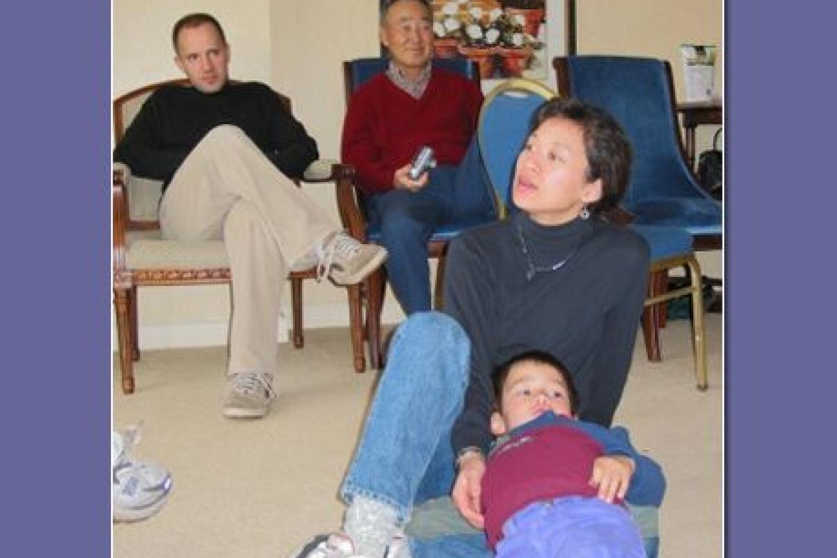 Hanging out in Las Vegas (Dec. 2002)